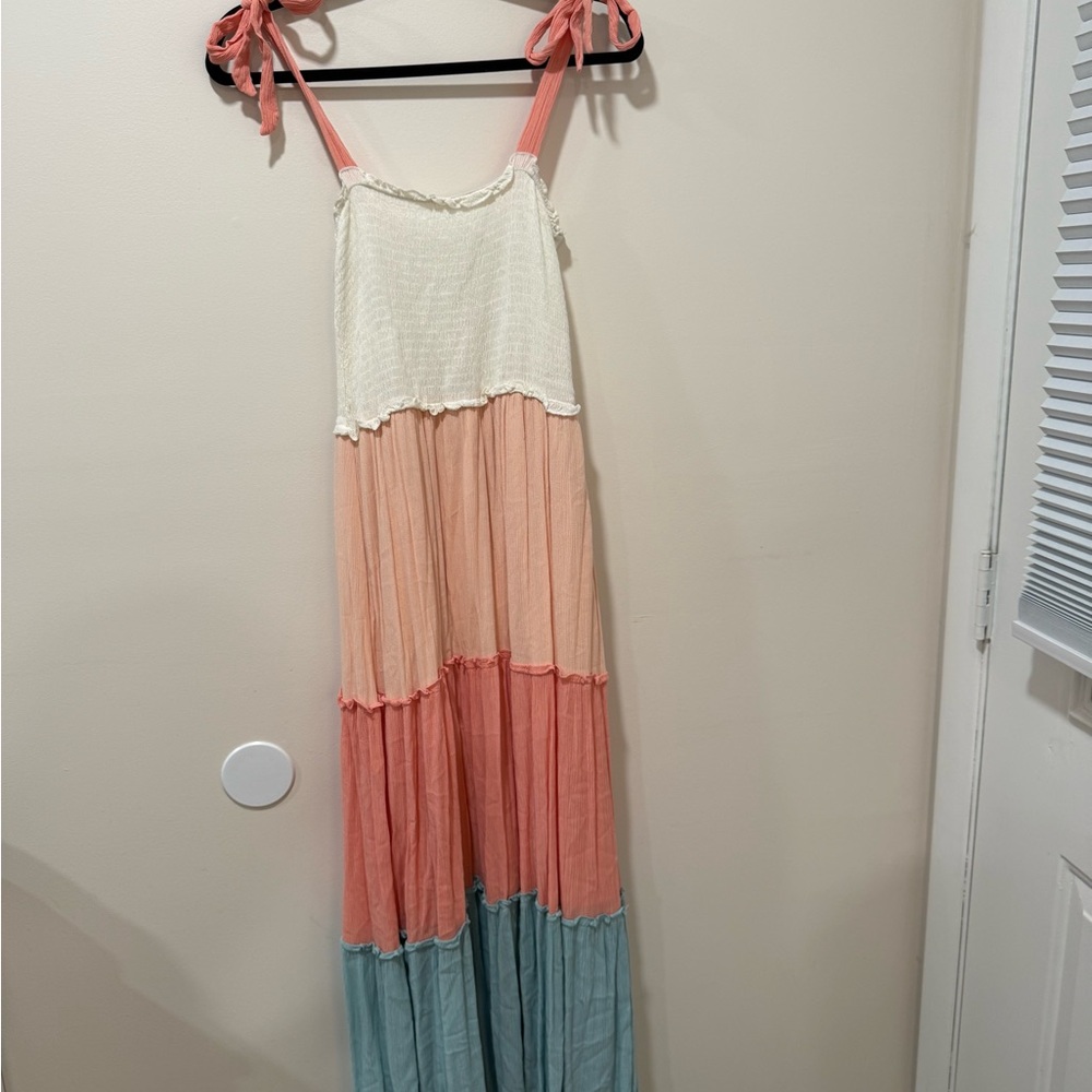 BeBop Multicolor Maxi Dress
